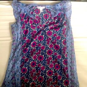 Patterned maternity tank tops